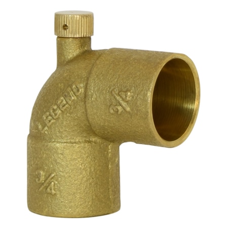 Legend Valve 3/4" 90 COPPER DRAIN ELBOW NL 302-243NL